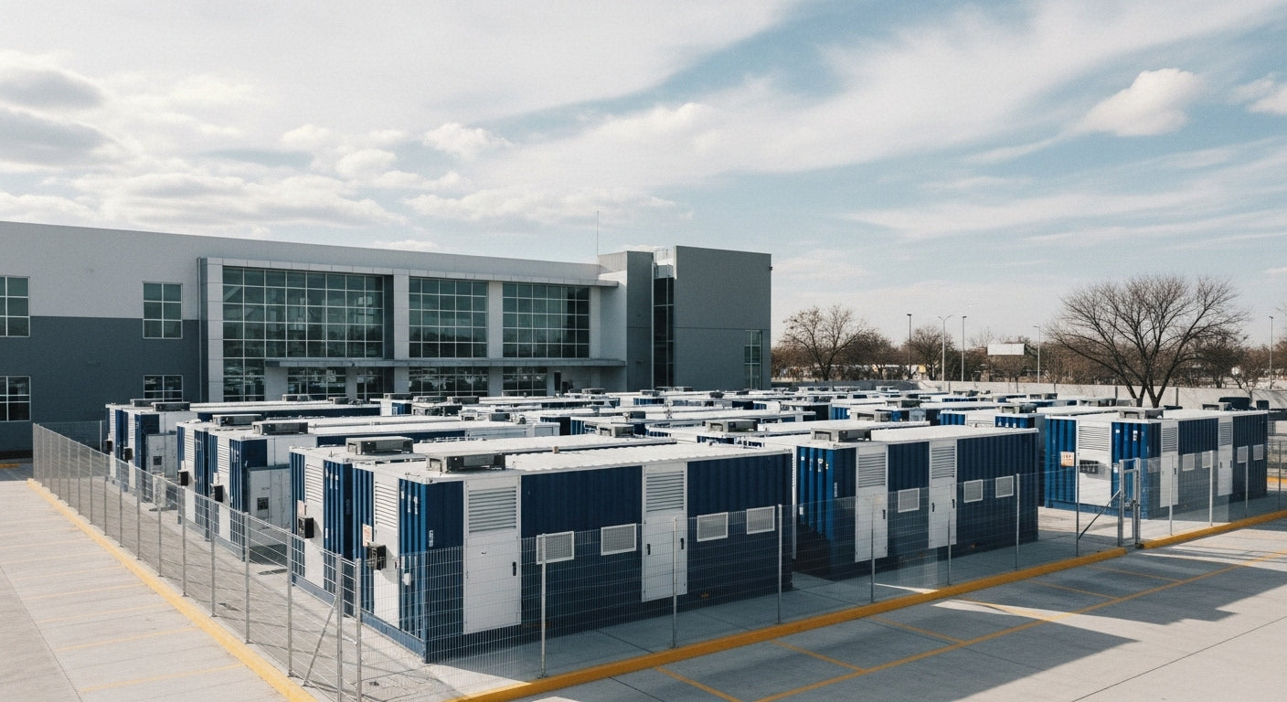 Battery Storage for Industrial Plants