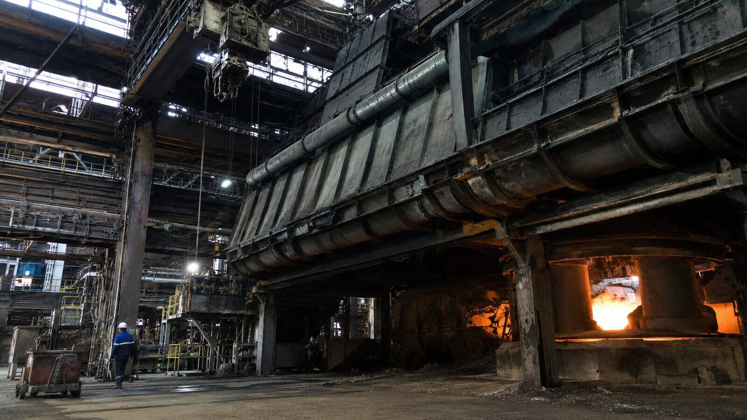 Efficiency inside an arc furnace shop