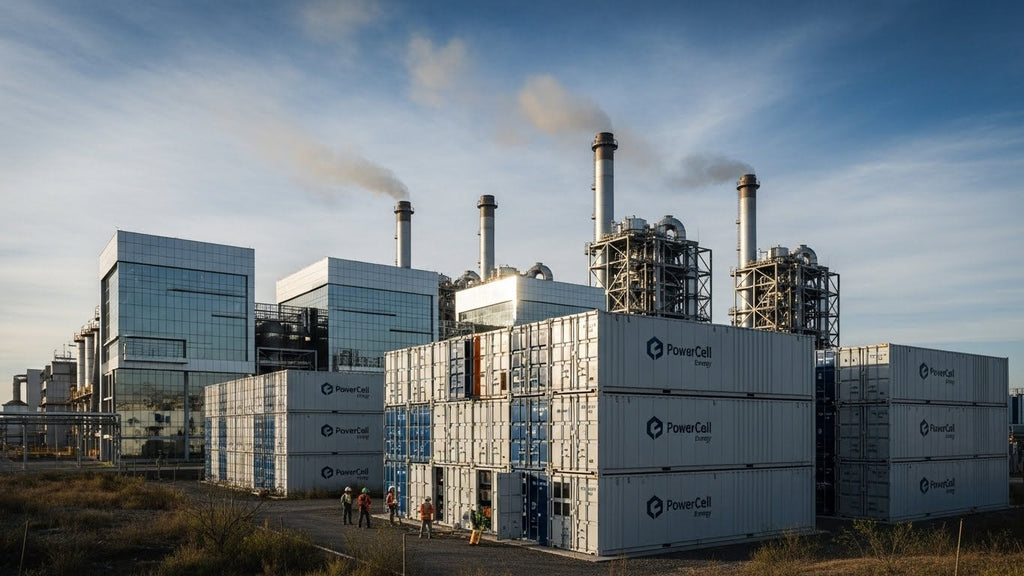 Battery Storage for Industrial Plants