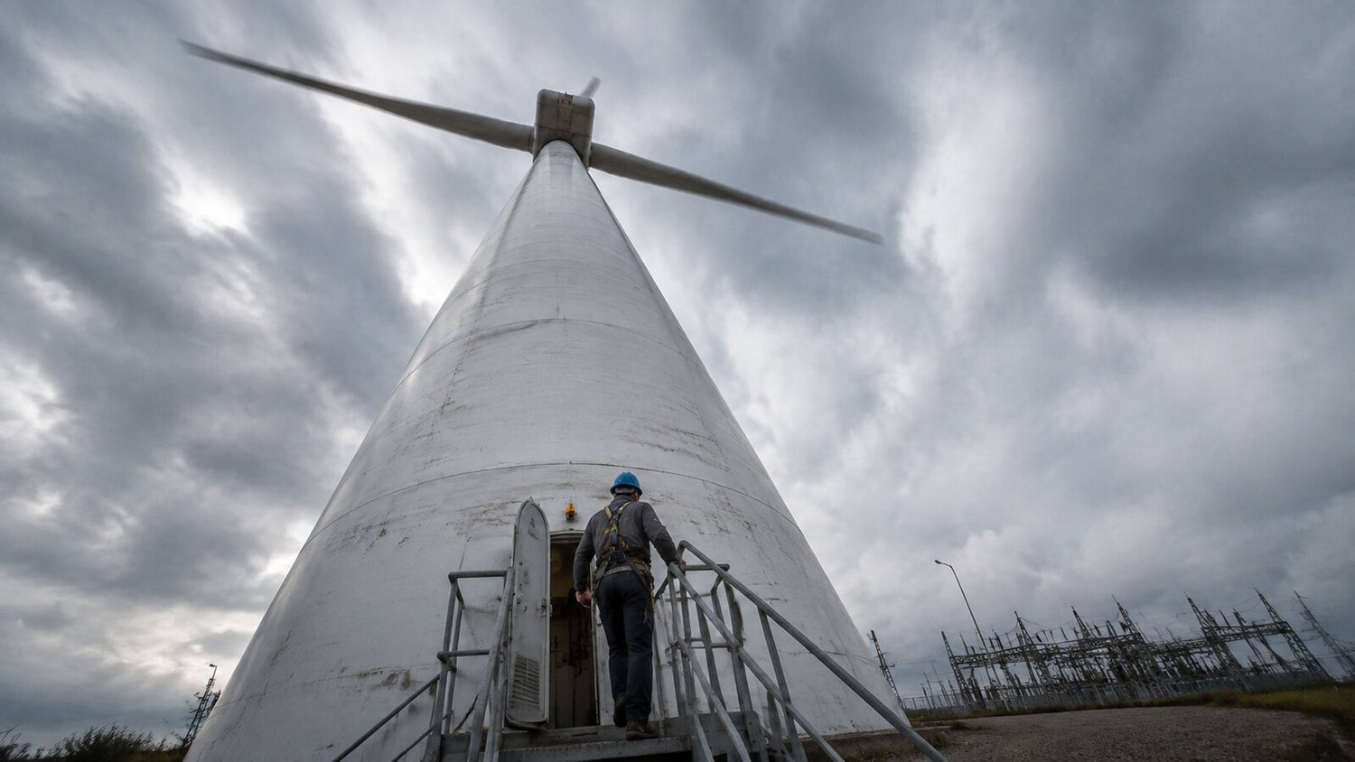 Wind resource and grid access together