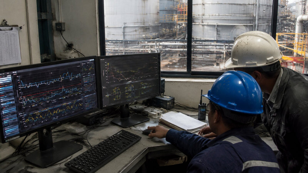 An energy manager who is not on site