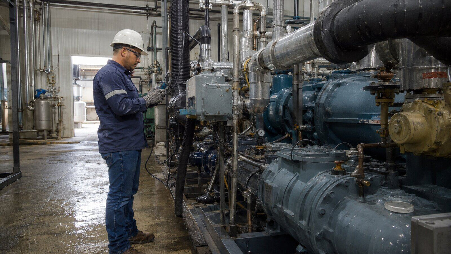 Continuous control at a beverage plant