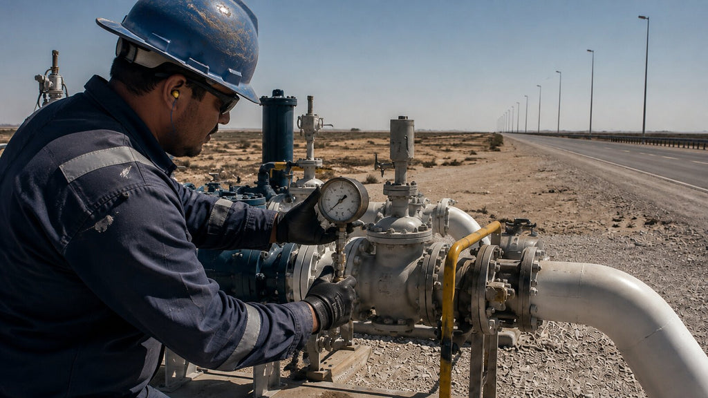 Imported gas at the border