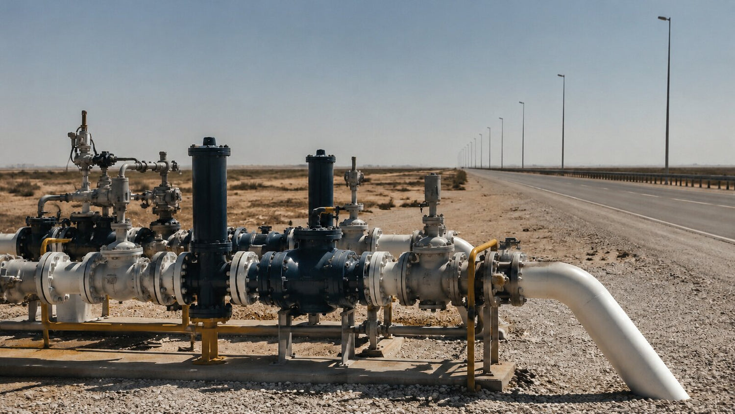 Natural gas transmission pipeline infrastructure serving industrial demand in Mexico