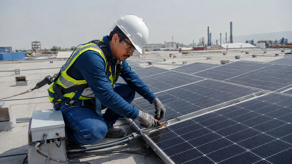 Onsite generation opportunities assessed at an industrial facility.